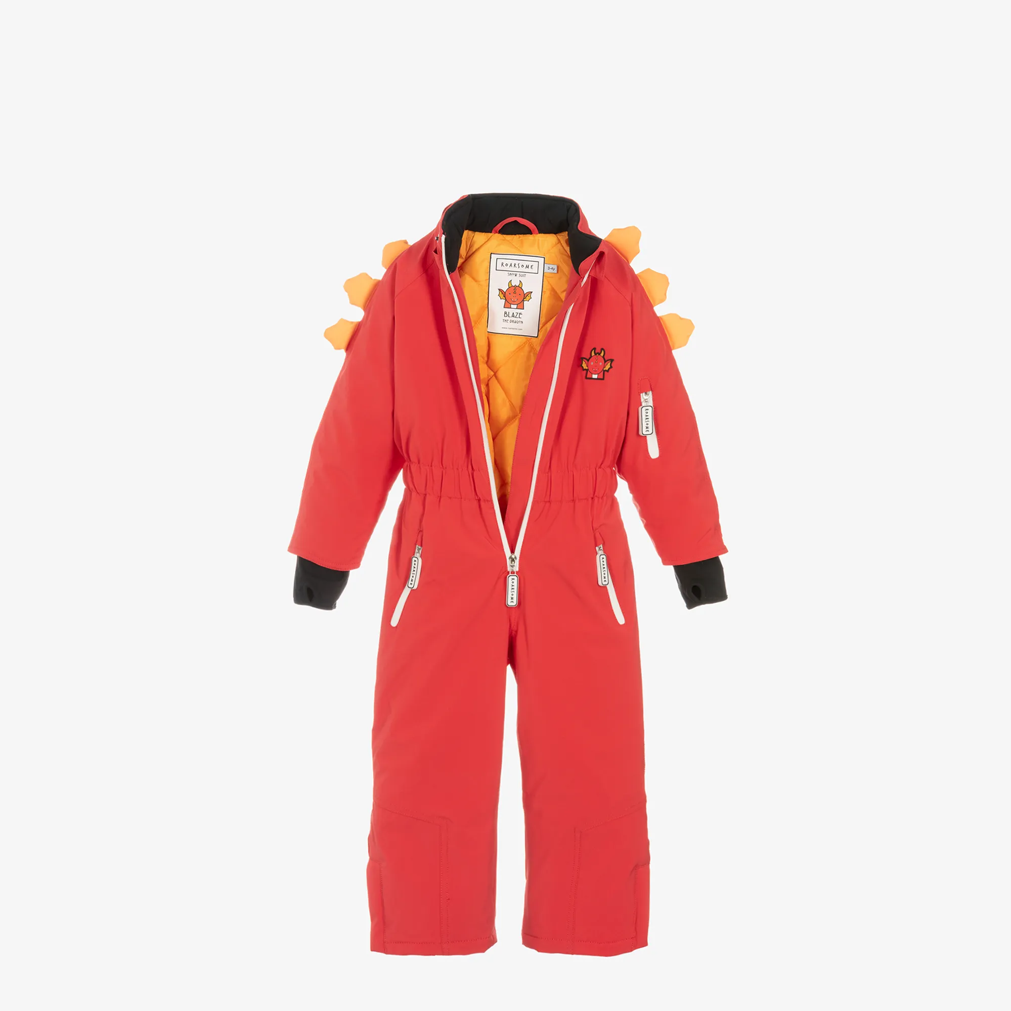 Red Blaze The Dragon Snowsuit