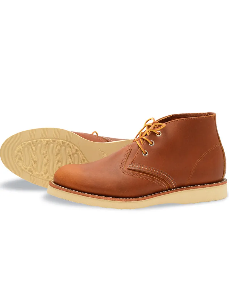 Red Wing 3140 Work Chukka Boots Tan