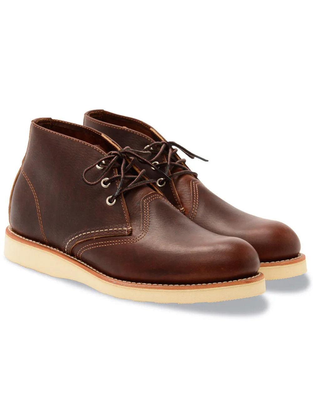 Red Wing 3141 Work Chukka Boots Brown