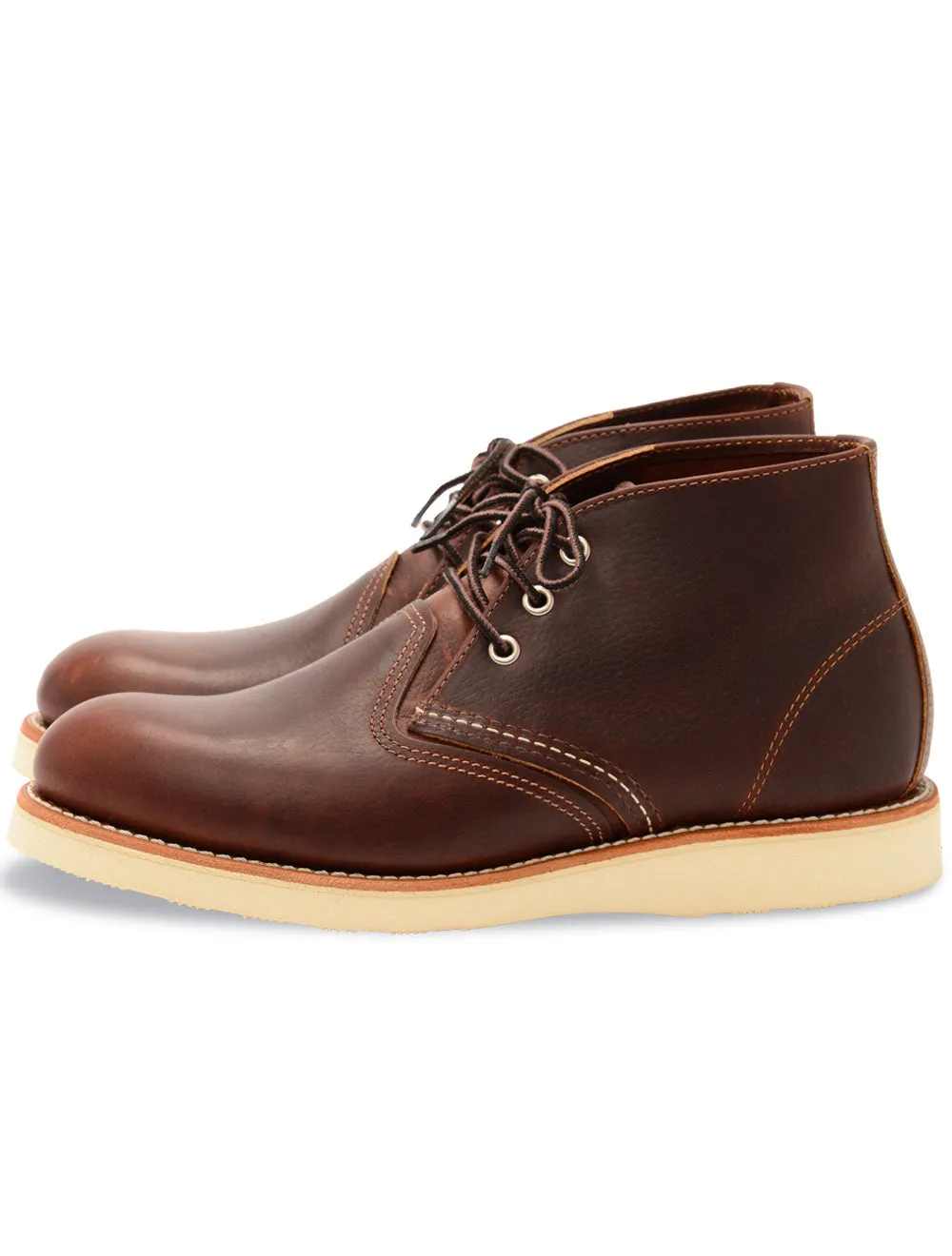 Red Wing 3141 Work Chukka Boots Brown