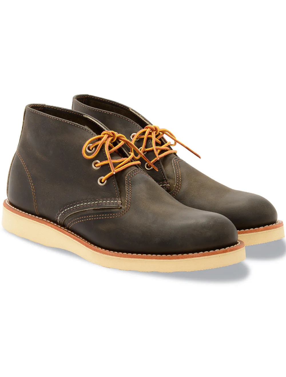 Red Wing 3150 Work Chukka Boots Charcoal