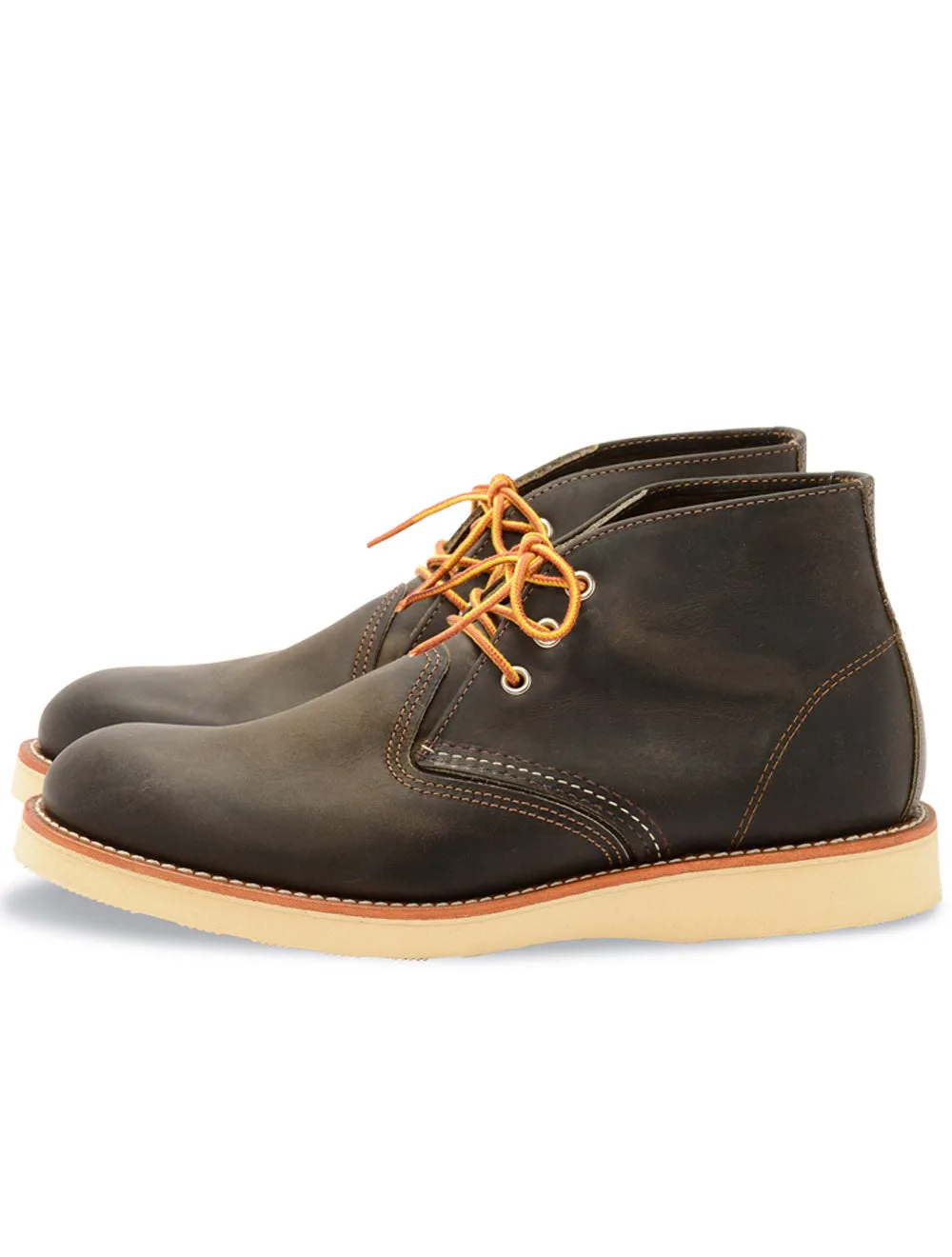 Red Wing 3150 Work Chukka Boots Charcoal