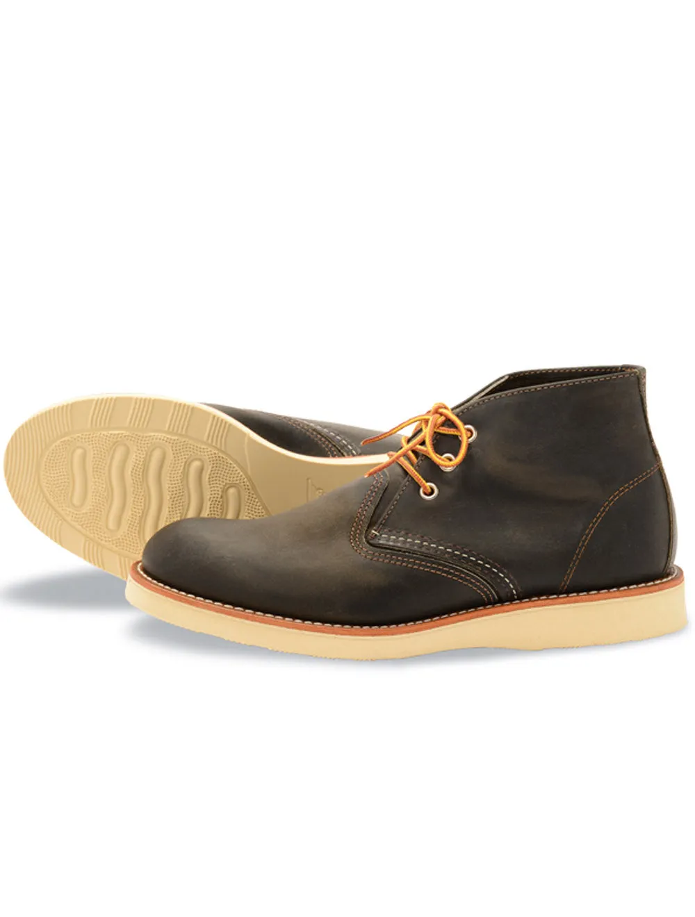 Red Wing 3150 Work Chukka Boots Charcoal