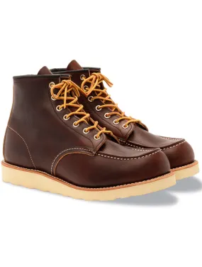 Red Wing 8138 6 Moc Toe Boots Briar Oil Slick