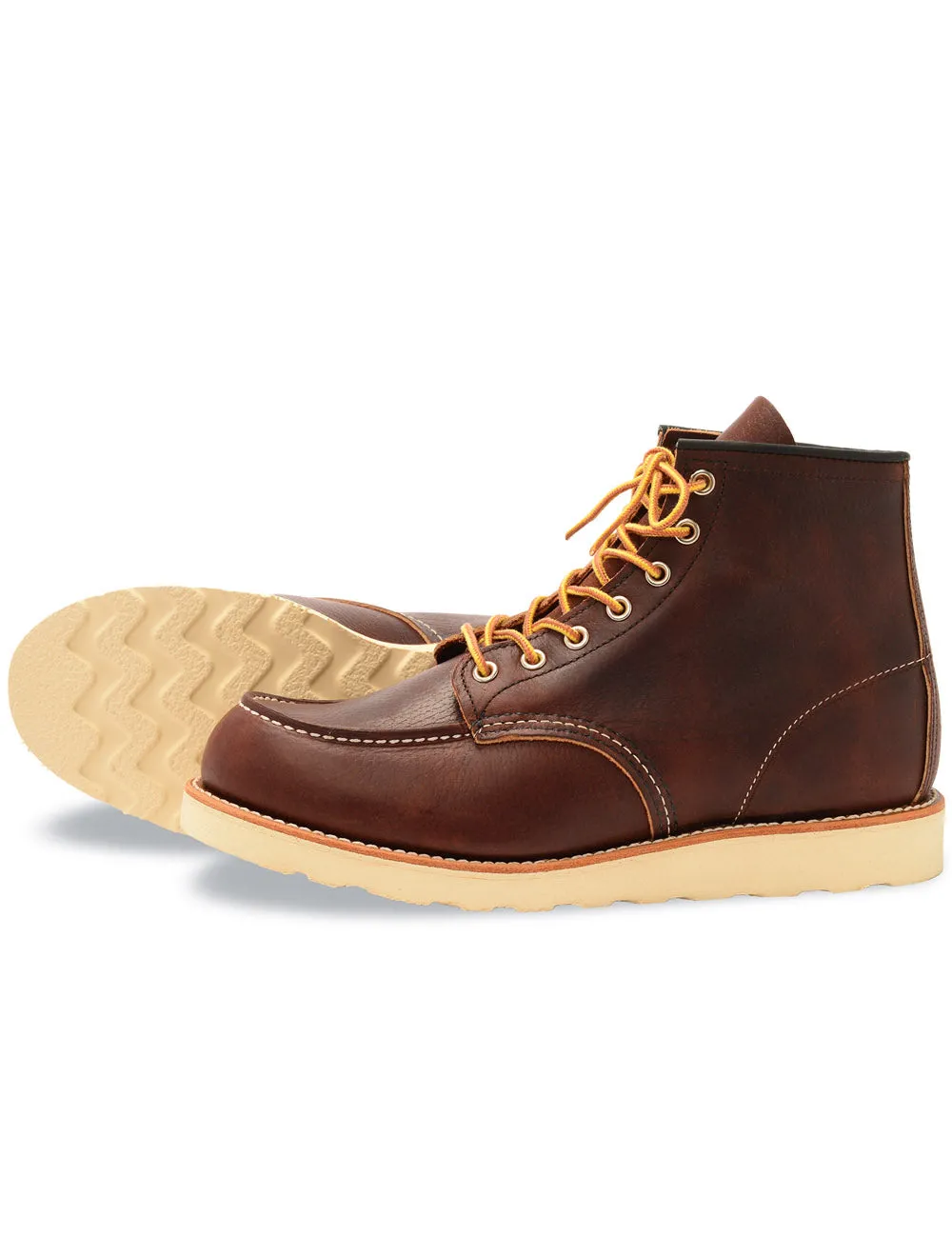 Red Wing 8138 6 Moc Toe Boots Briar Oil Slick