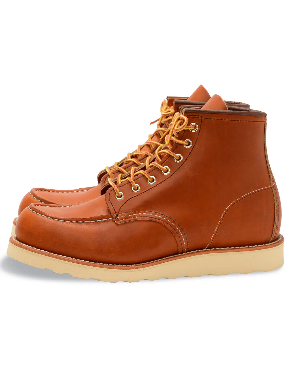 Red Wing 875 6 Moc Toe Boots Oro Legacy Leather