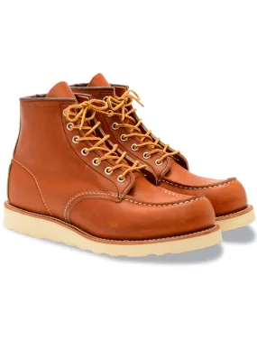 Red Wing 875 6 Moc Toe Boots Oro Legacy Leather