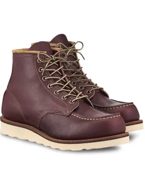 Red Wing 8856 6 Moc Toe Boots Oxblood Mesa Leather