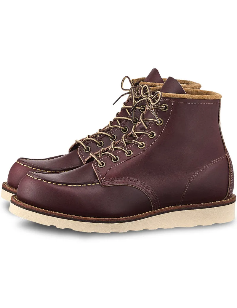 Red Wing 8856 6 Moc Toe Boots Oxblood Mesa Leather