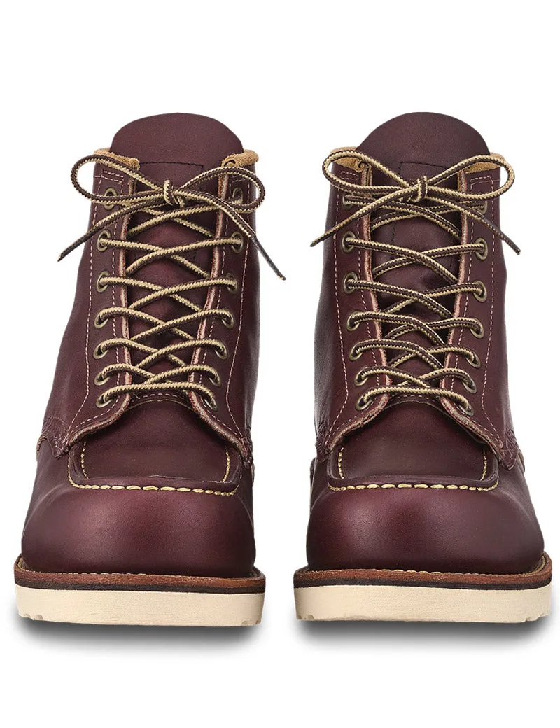 Red Wing 8856 6 Moc Toe Boots Oxblood Mesa Leather