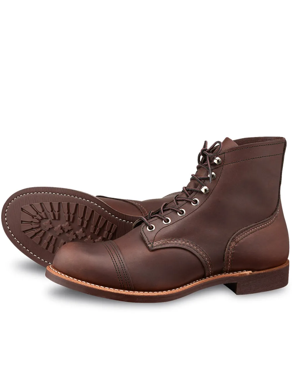 Red Wing Iron Ranger 6 Boots Amber Harness Leather