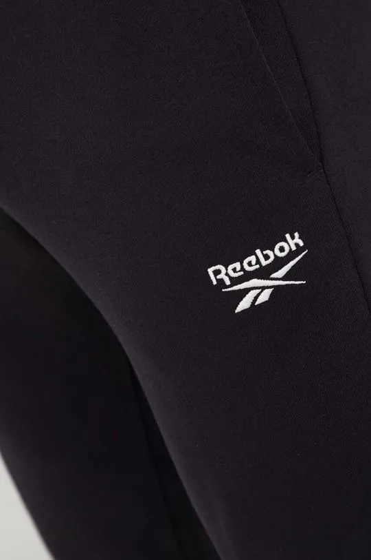 Reebok Classic cotton joggers black color