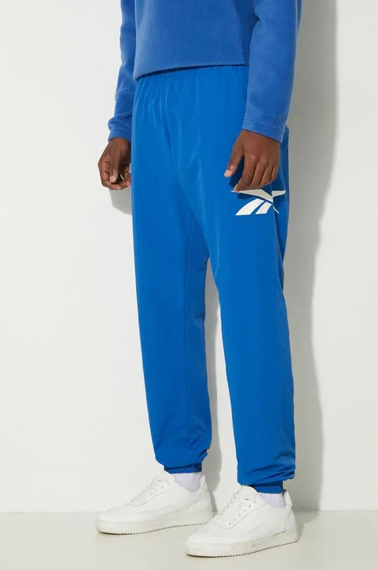 Reebok joggers CL Vector Trackpant blue color