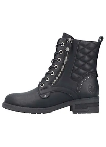 Rieker Rivet Detail Winter Boots | Kaleidoscope