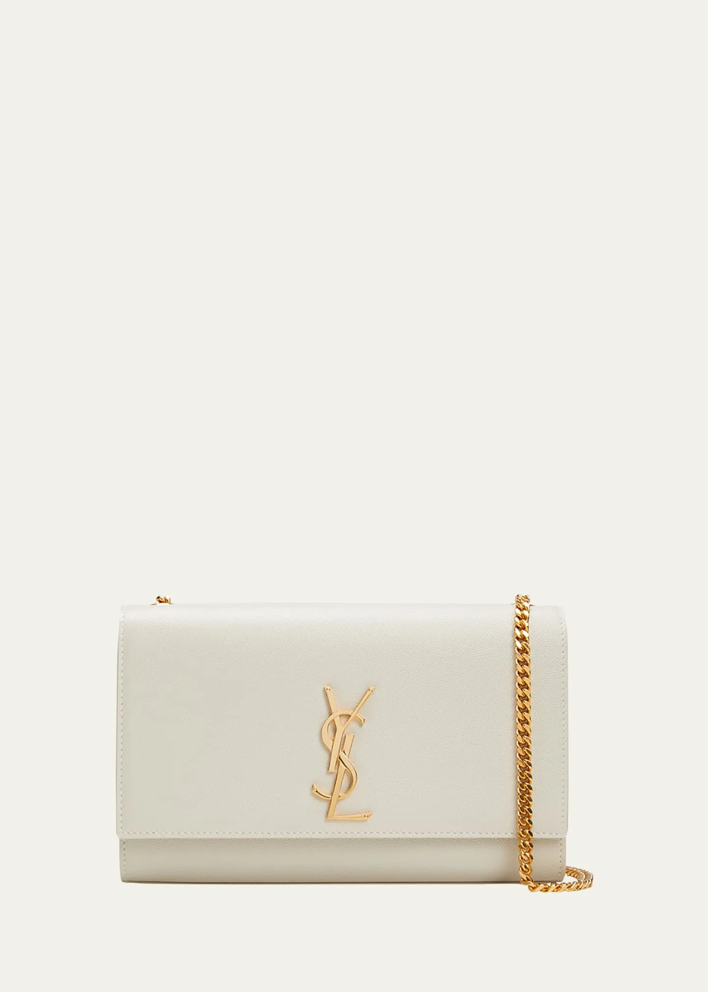 Saint Laurent Kate Medium YSL Crossbody Bag in Grained Leather