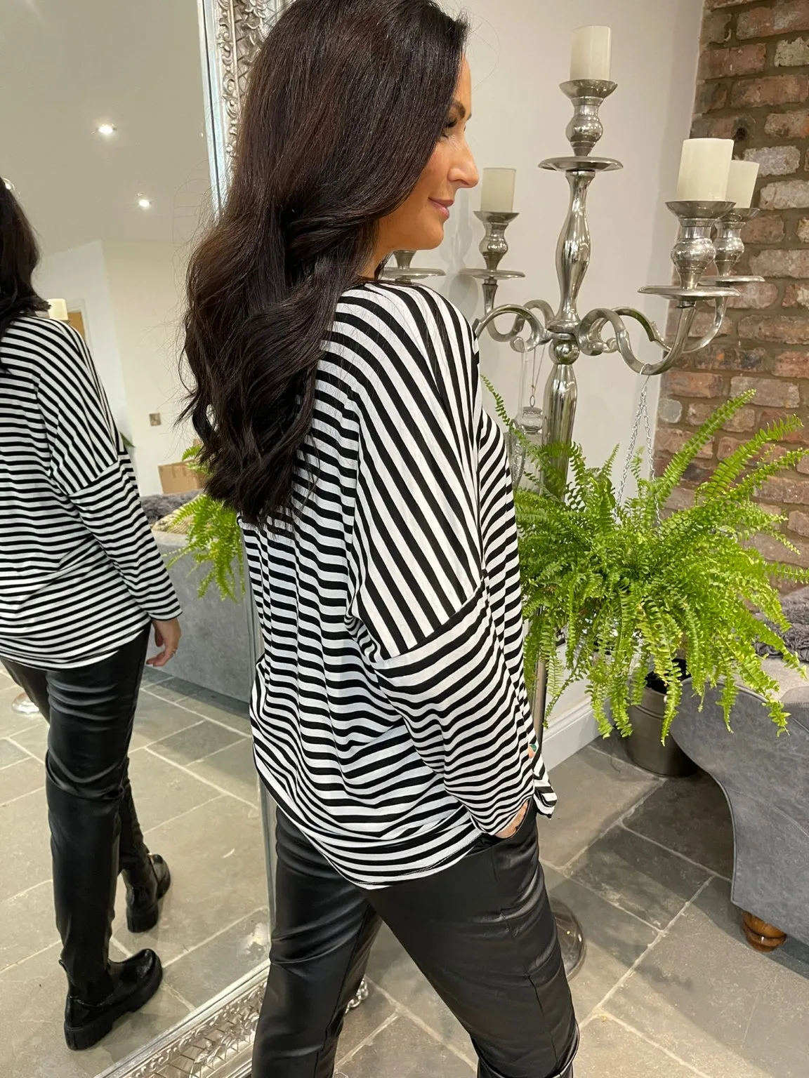 Stripe Basic Top Shelby