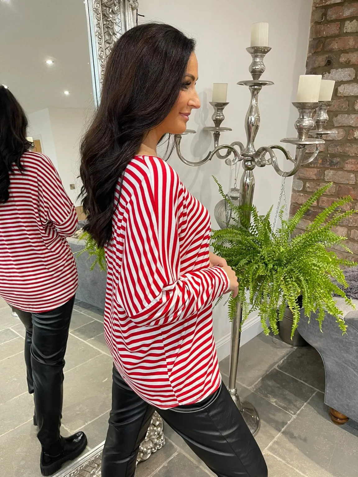 Stripe Basic Top Shelby