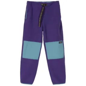 STSSY SUMMIT POLAR FLEECE PANT // PURPLE