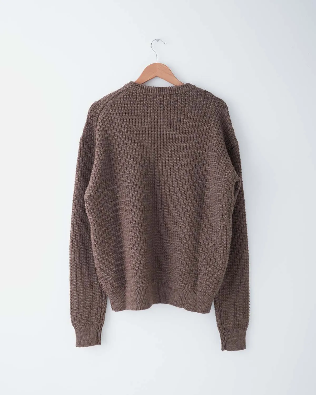 Sweater Crew Neck - Dark Brown