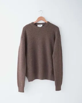 Sweater Crew Neck - Dark Brown