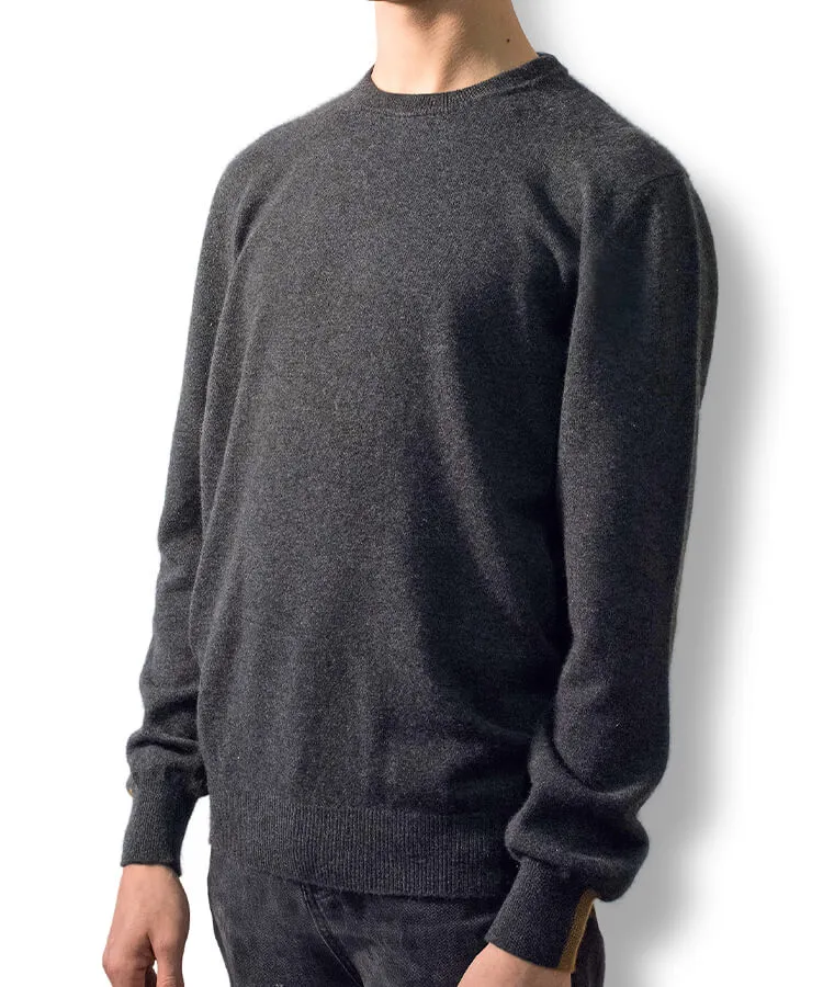 Sweater with elbow patches