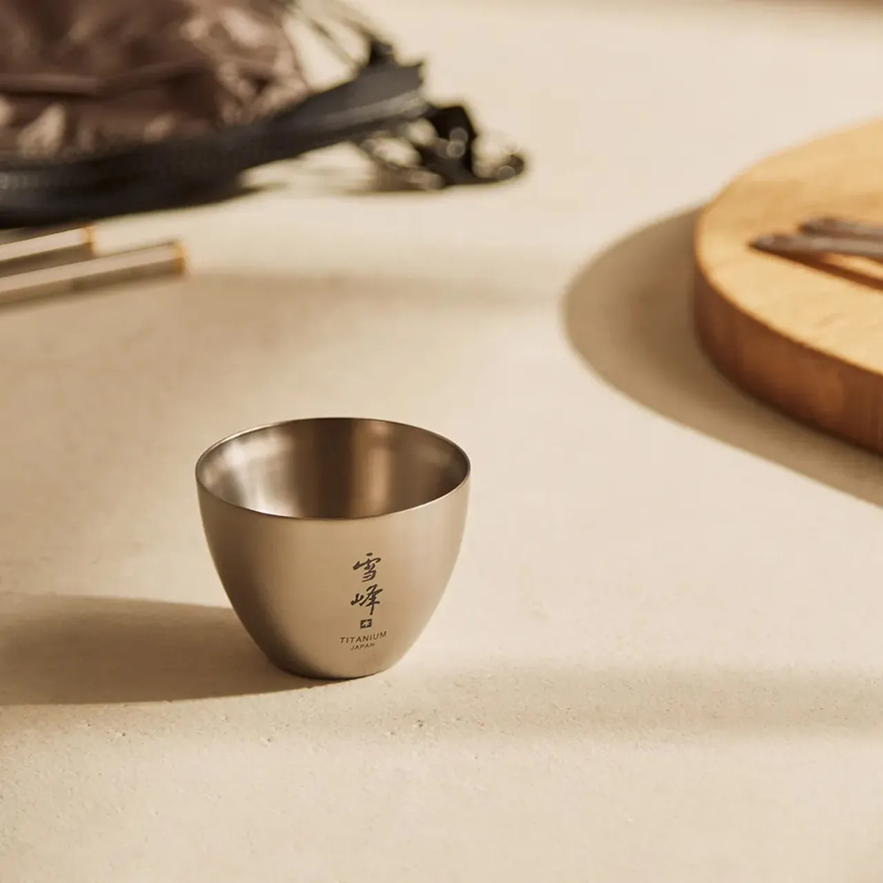 Titanium Sake Cup