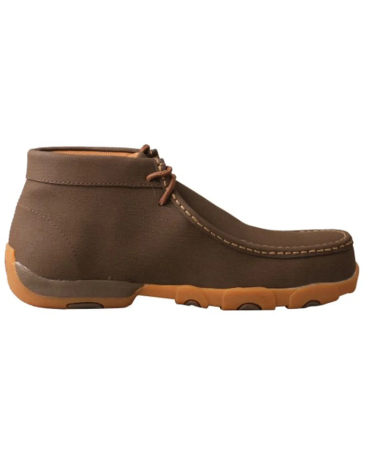 Twisted X Men's Waterproof Work Chukka Driving Moc - Nano Composite Toe