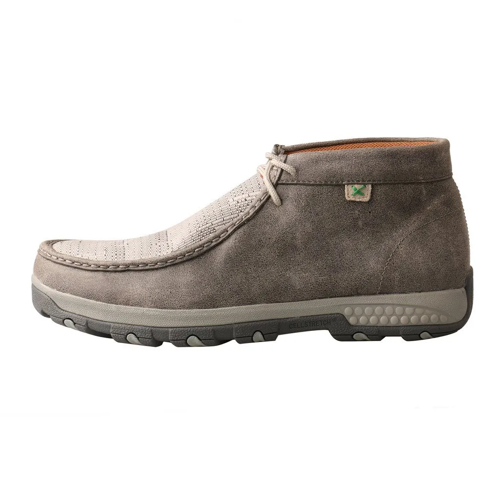 Twisted X Men's - 4 Grey Fabric Moc Chukka