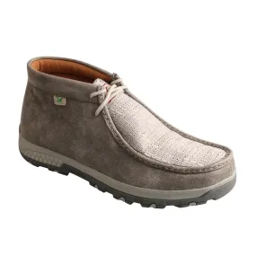 Twisted X Men's - 4 Grey Fabric Moc Chukka