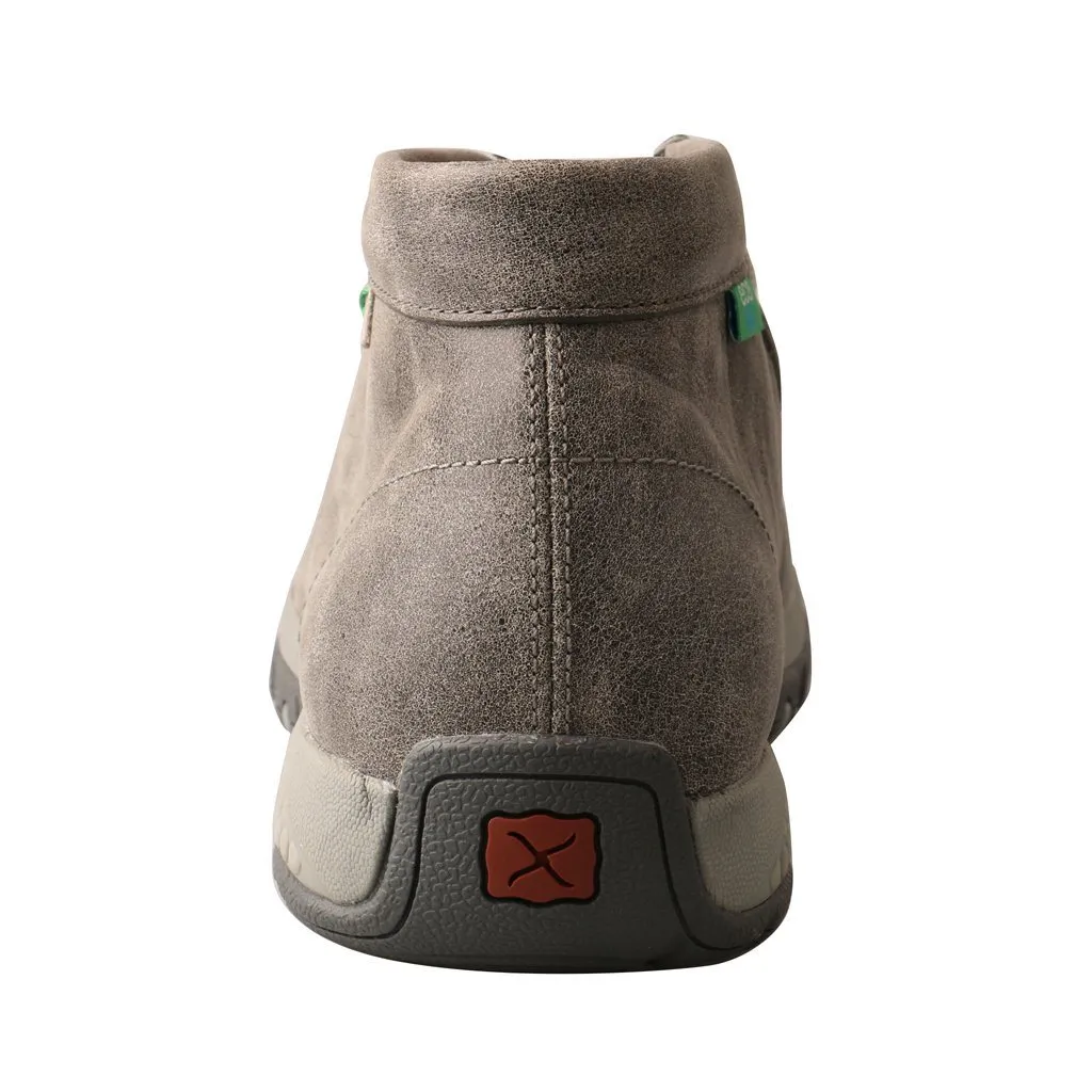 Twisted X Men's - 4 Grey Fabric Moc Chukka