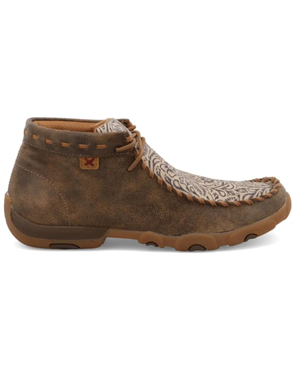 Twisted X Women's Tooled Chukka Driving Mocs