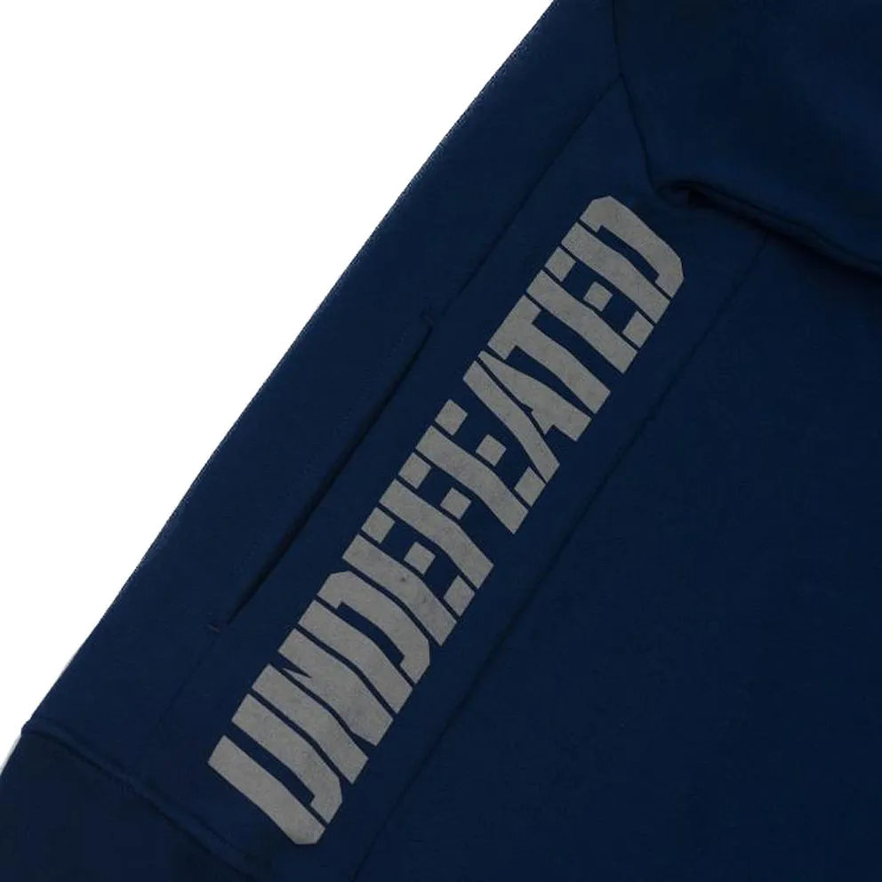 UNDEFEATED TECH FLEECE CREWNECK // NAVY