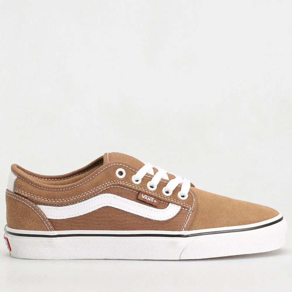 Vans Chukka Low Sidestripe Trainers - Tobacco Brown