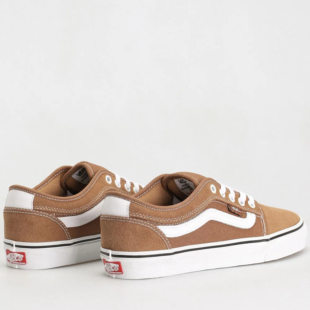 Vans Chukka Low Sidestripe Trainers - Tobacco Brown