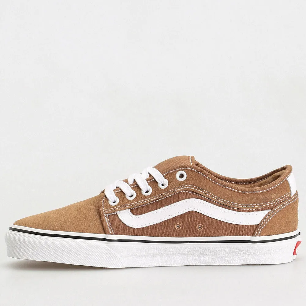 Vans Chukka Low Sidestripe Trainers - Tobacco Brown