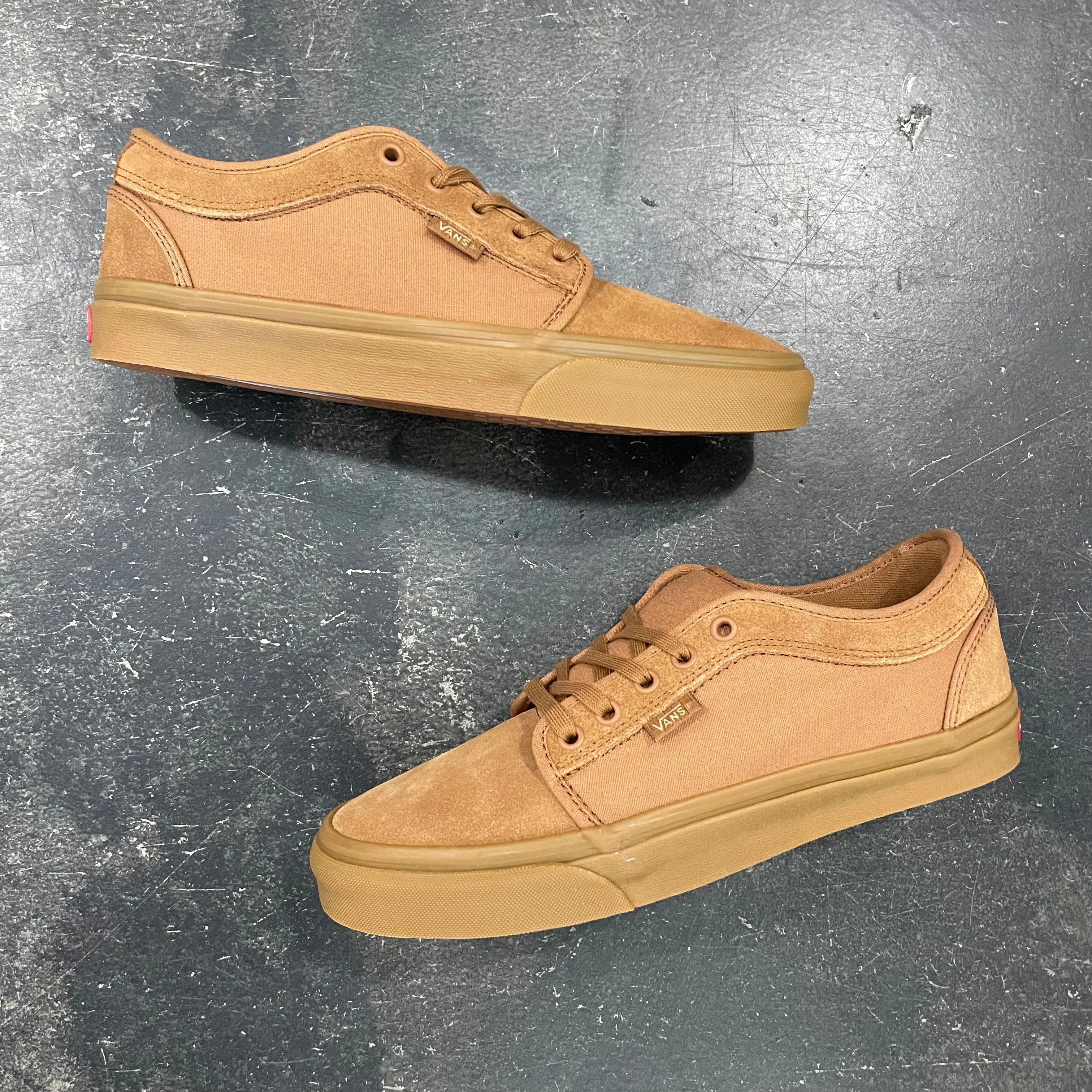 Vans Skate Chukka Low Light Brown/Gum