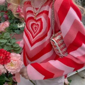 Vintage Heart Sweater