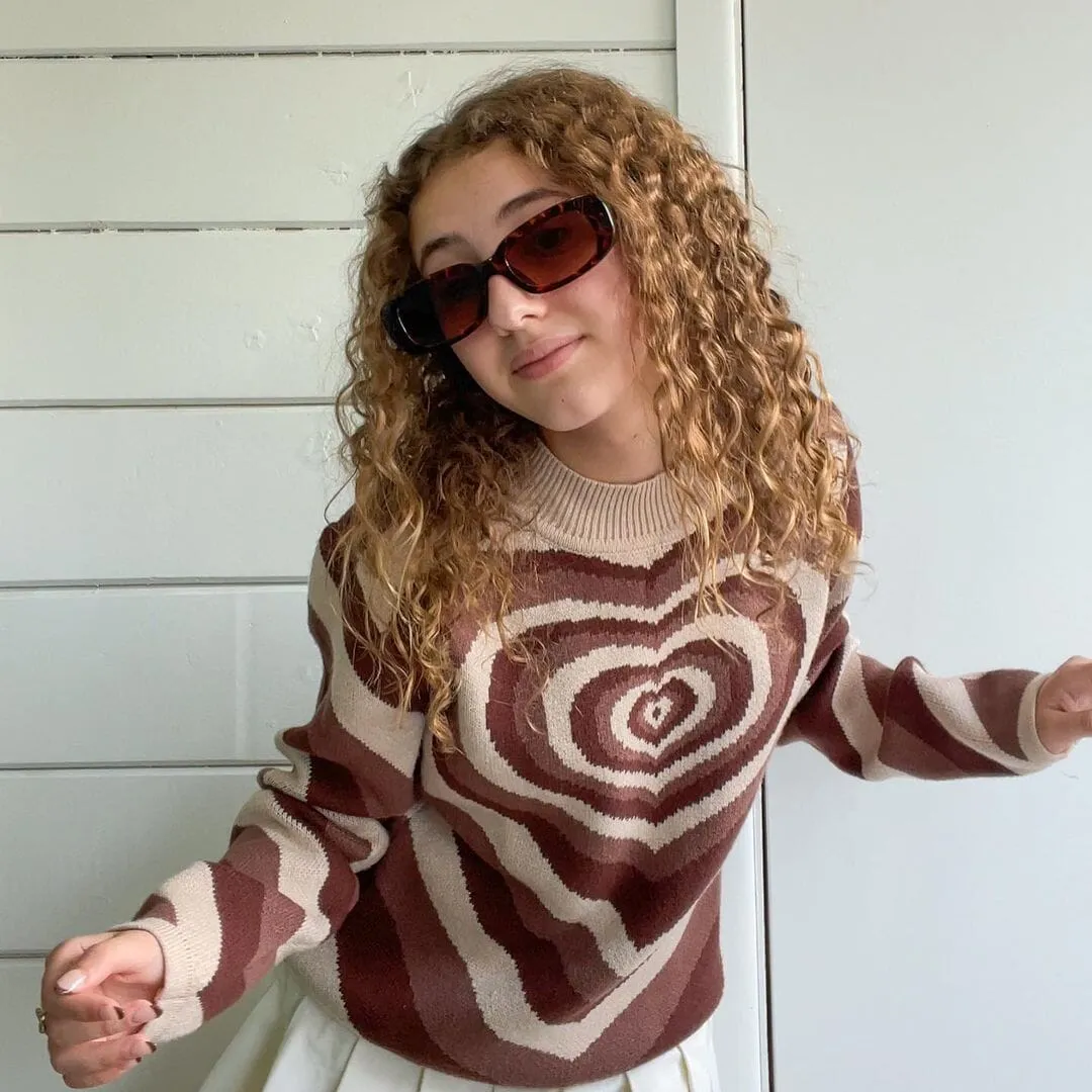 Vintage Heart Sweater