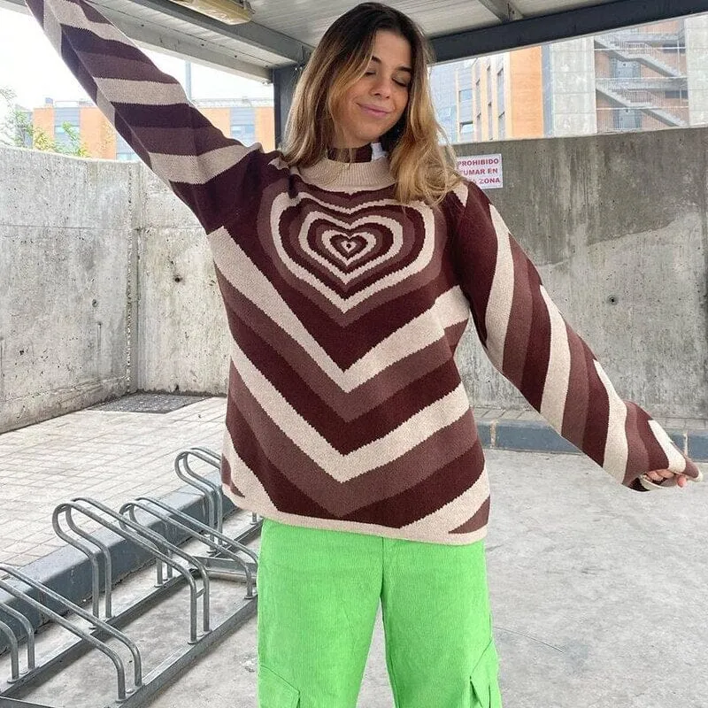 Vintage Heart Sweater