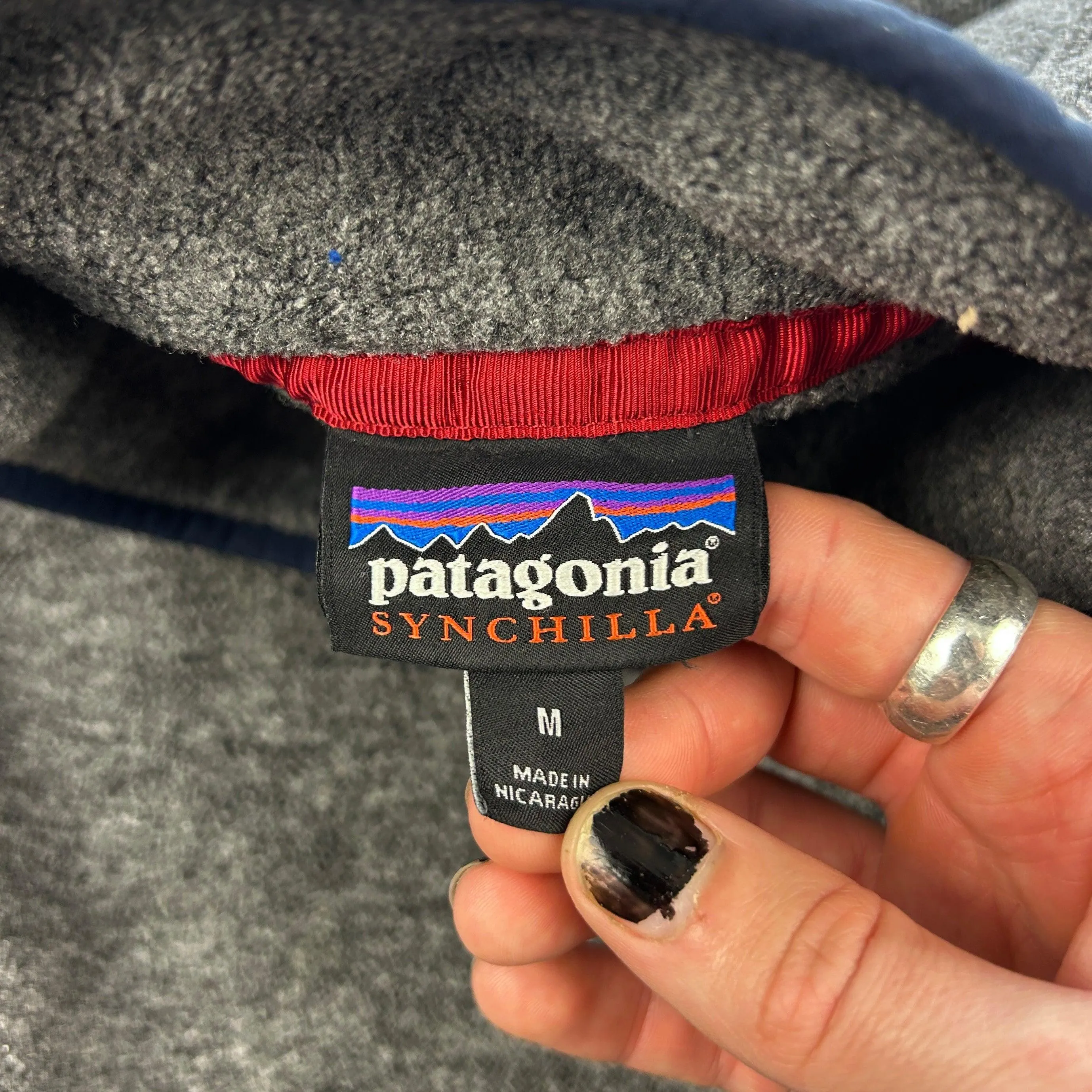 Vintage Patagonia Snap T Fleece Size M