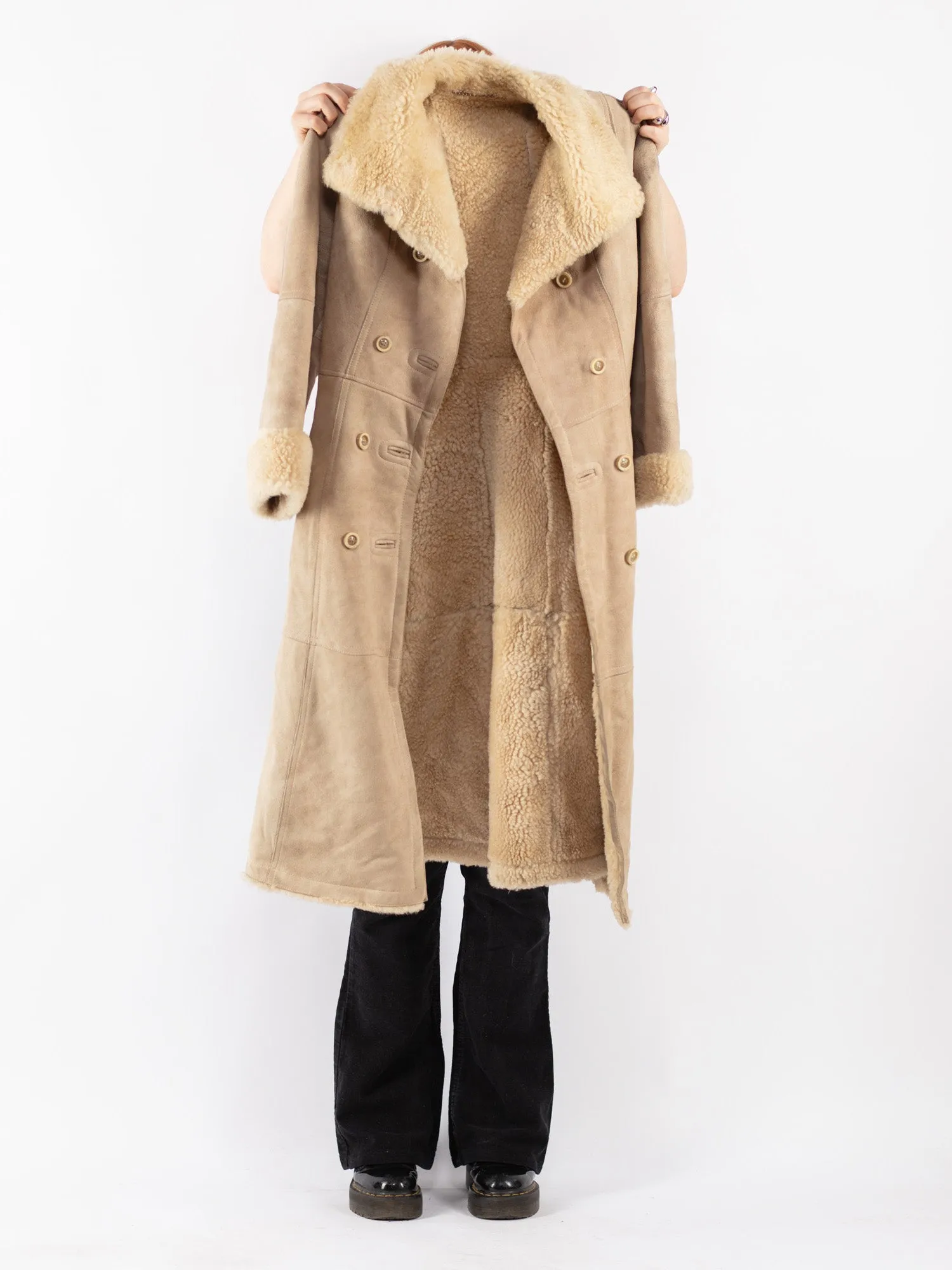 Vintage Women Coat in Beige