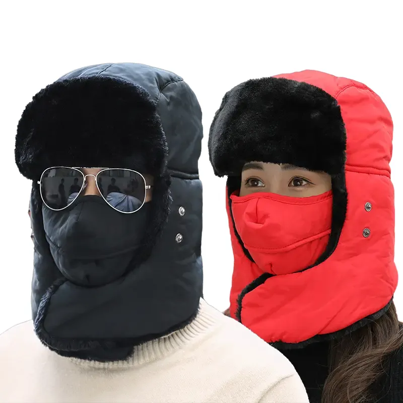 Waterproof Balaclava Trooper for Men Women Russian Thermal Snow Cap