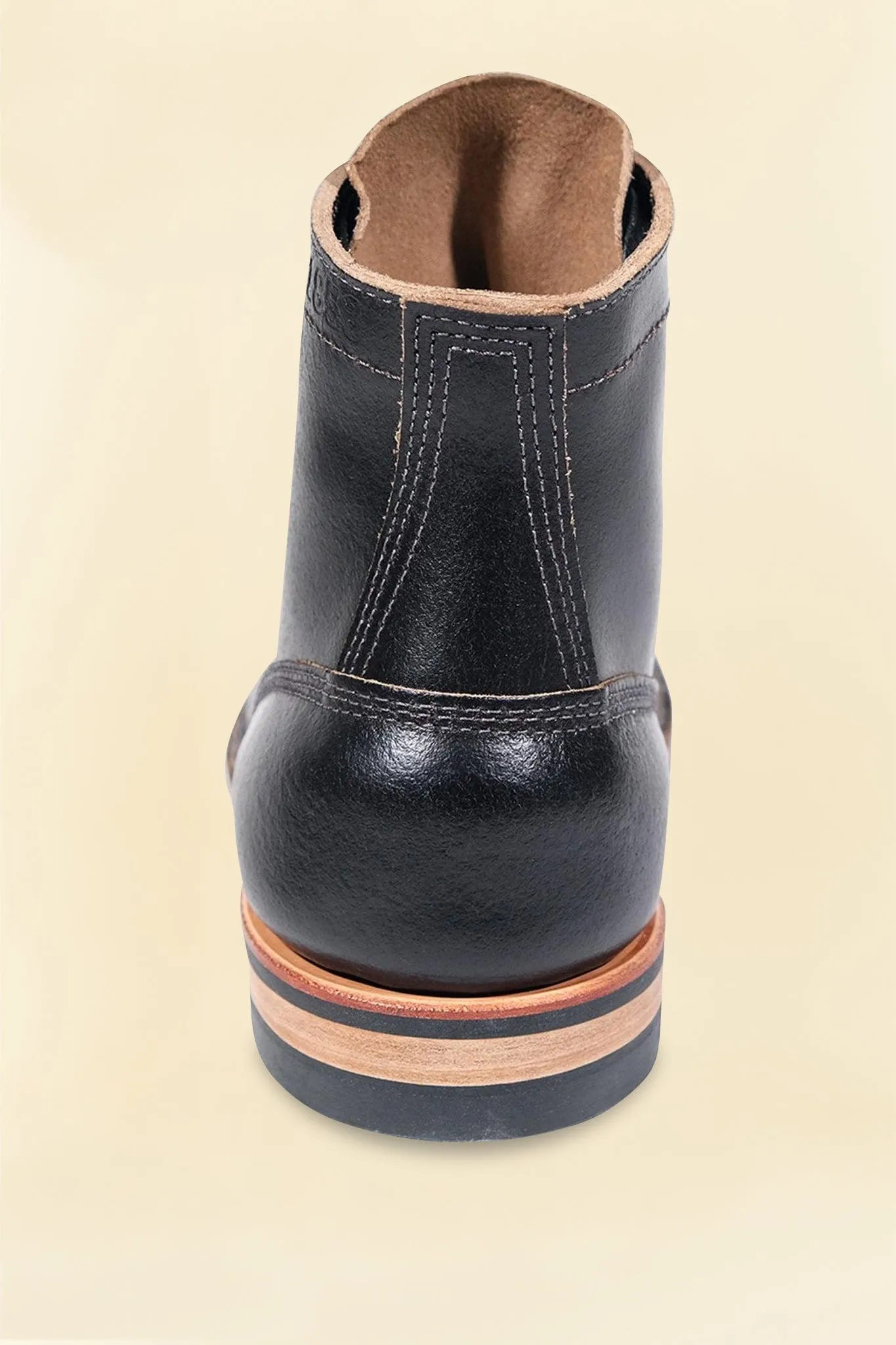 White's Boots MP-Sherman Toe Cap (Dainite Sole) - Black Chromexcel