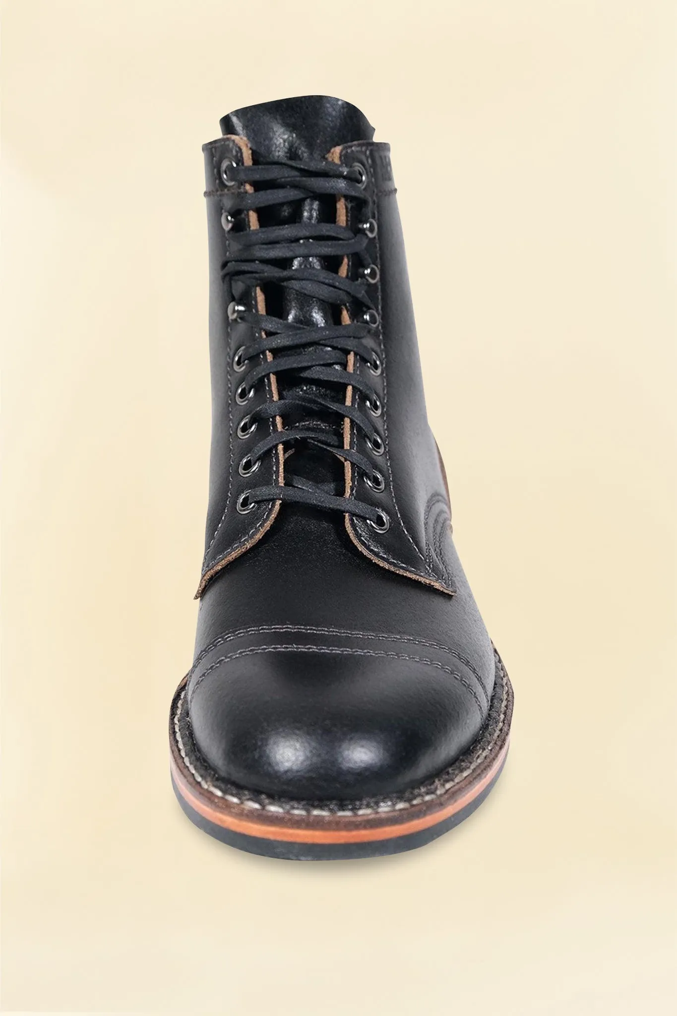 White's Boots MP-Sherman Toe Cap (Dainite Sole) - Black Chromexcel