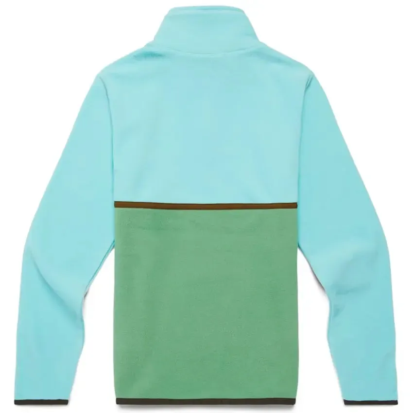 Women's Amado Fleece Pullover - Sea Glass & Kelp