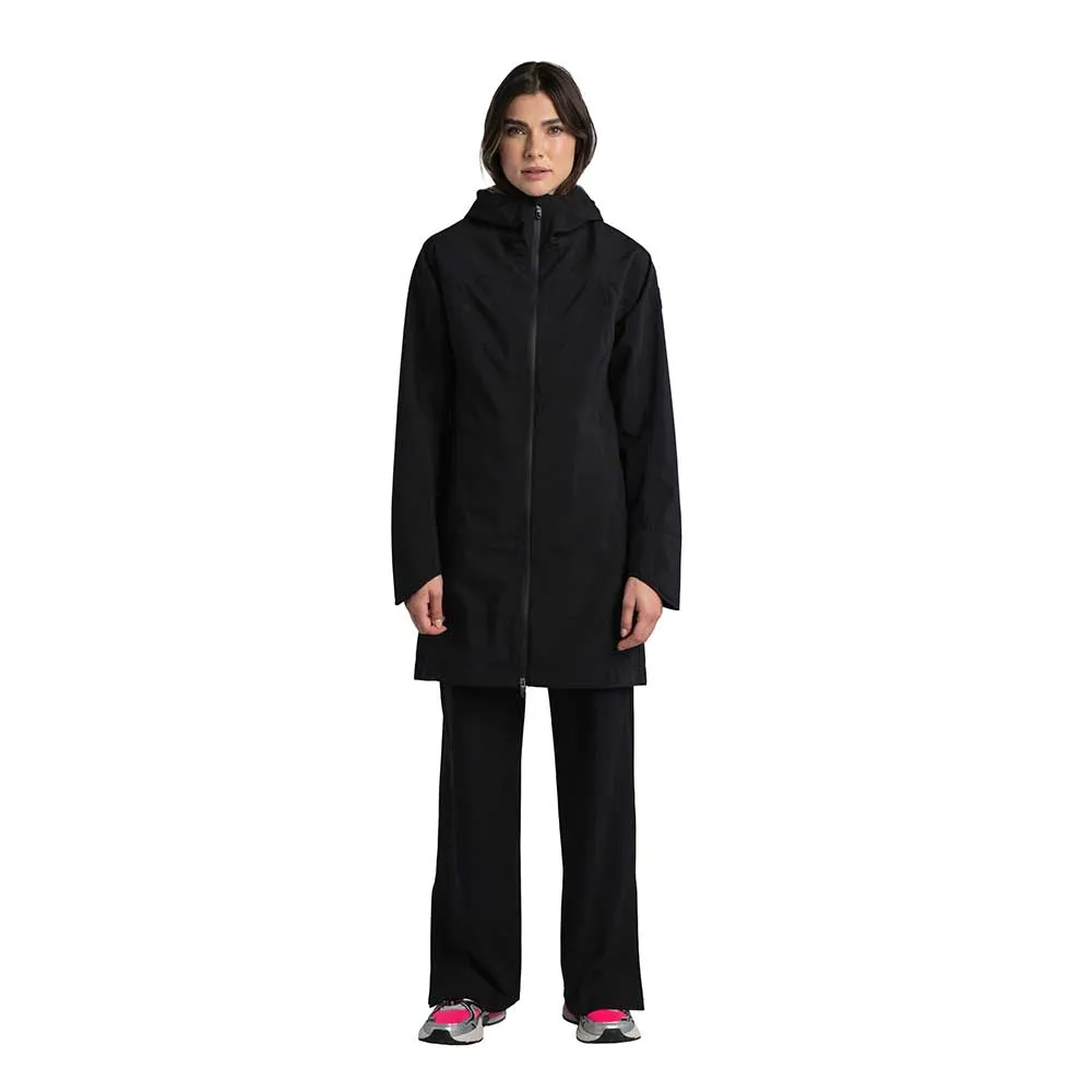 Women's Element Long Rain Jacket - Black Beauty