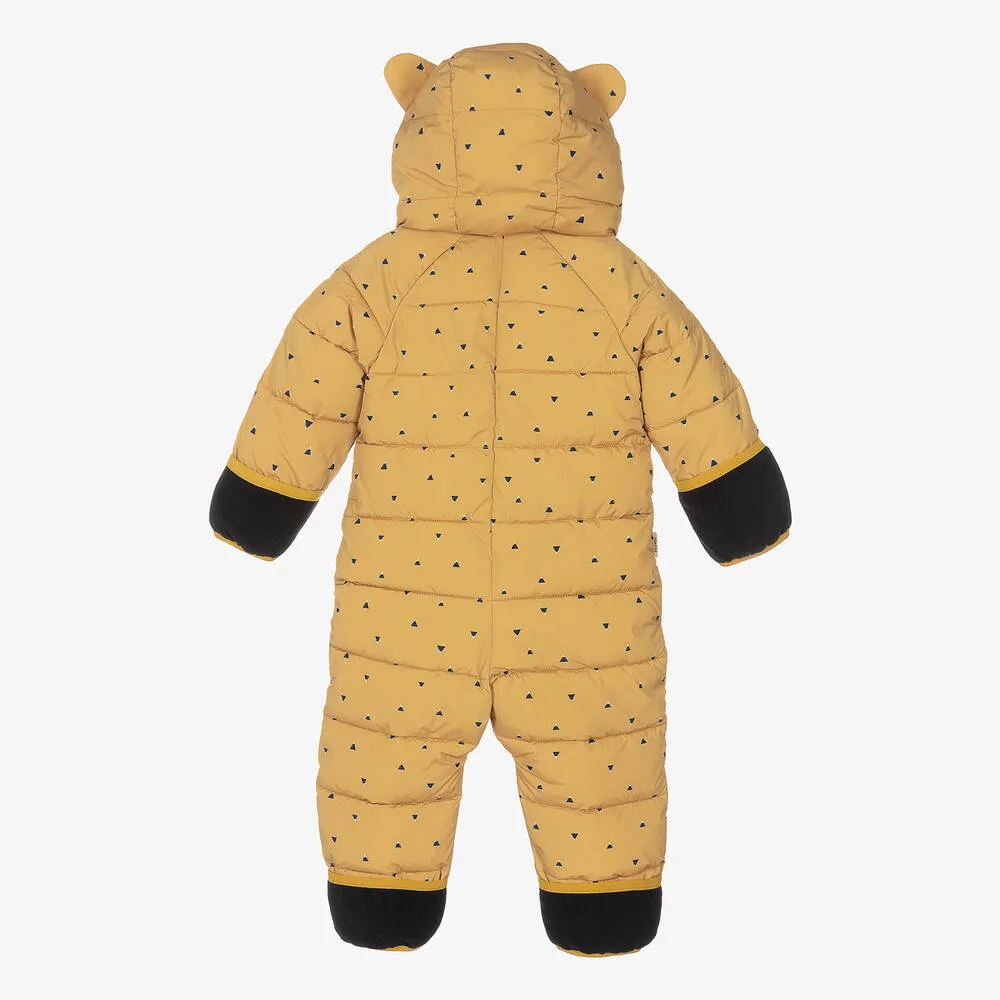 Yellow Padded Snowsuit